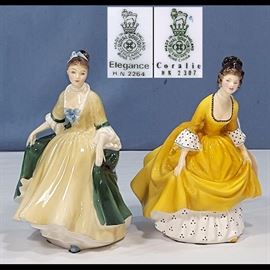 Figurines Royal Doulton Elegance Coralie Ladies