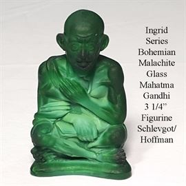 Glass Schlevgot Hoffman Ingrid Gandhi Malachite Glass