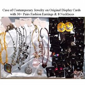Jewelryz Case Contemporary Costume Jewelry On Display Cards