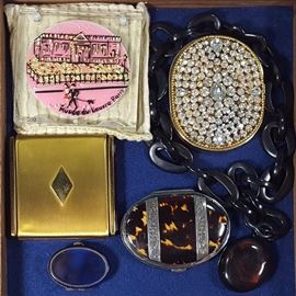Jewelryzz Compacts Louvre Rhinestone Etc