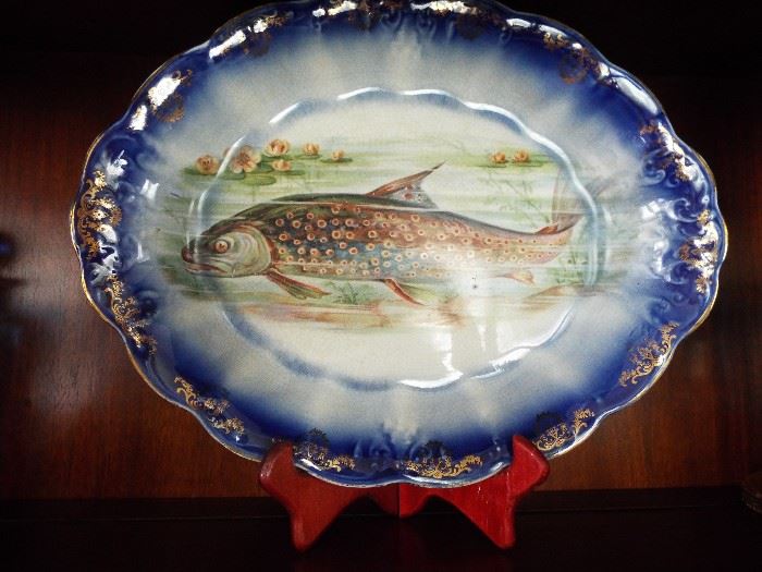 Rare French Fish Platter