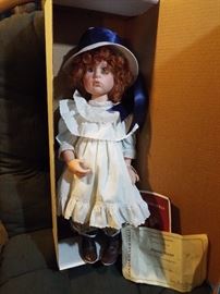 Julie Good Kruger's "Annie Rose" collector doll