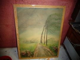 AMERICAN ANTIQUE FRAMED PRINT
