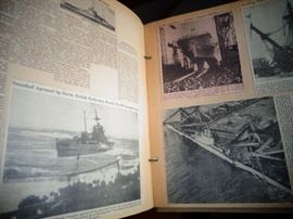 24 SCRAP MILITARY BOOKS, SHIPS, PLANES, TANKS & GUNS. OVER 535 ORIGINAL PHOTOGRAPHS