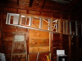 NICE SELECTION OF LADDERS