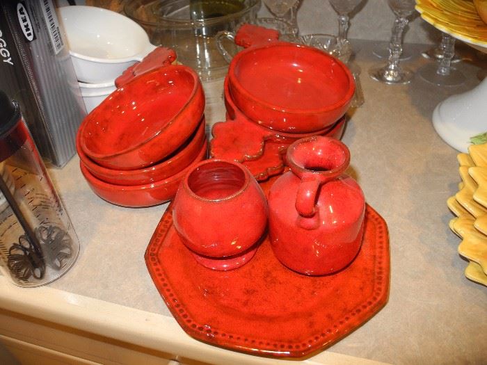 More of the Red Italian dishes