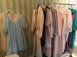 Elegant...romantic gowns and peignoir sets.