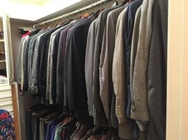 FAB-U-LOUS MENS SUITS!  All from Melvin's, of course!  The best of the best!  Size 43 Short (BUT can be altered at Melvin's to a size 42 or 44 for a modest alterations fee!) 