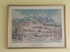 Crested Butte - Artist signed