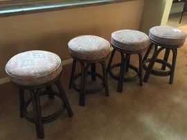 Bamboo bar stools