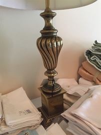 Almost every lamp in this house is a brass Stiffel!  