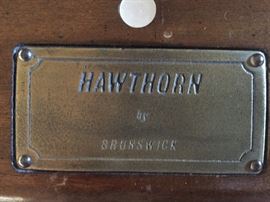 Hawthorn by Bunswick Pool Table