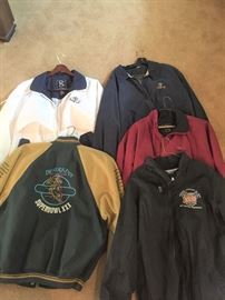 Vintage SuperBowl and Desert Inn jackets - all like new