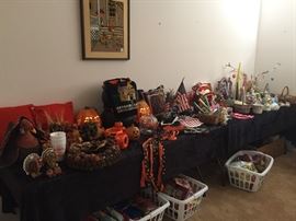 Halloween, Marti Gras, Easter, Thanksgiving