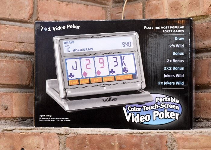Portable Video Poker Game