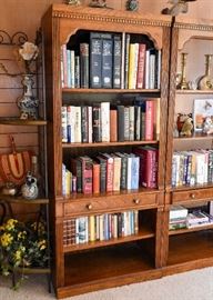 BUY IT NOW!  Lots #301, 302, & 303, Beautiful Wood Bookshelves (3 total), $350 Each (Each is approx. 32" L x 17" Deep x 76" H)