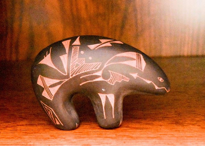 Native American Pottery Bear