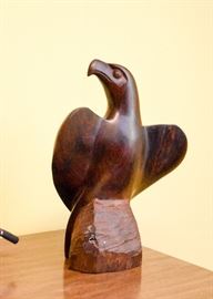 Ironwood Eagle Sculpture