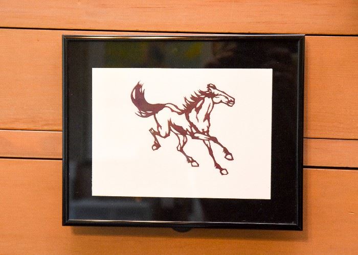 Framed Print (Horse)