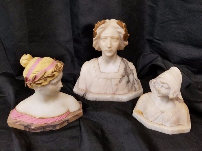 Marble busts