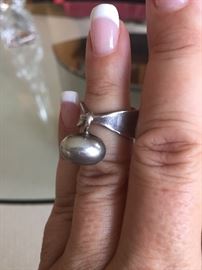 Gorge Jensen sterling ring