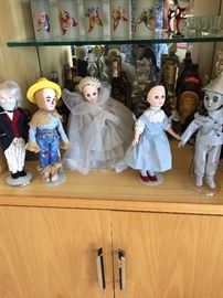 Effenbee vintage Wizard of Oz dolls