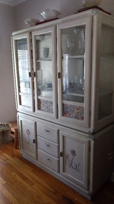 And here's the matching China cabinet!!