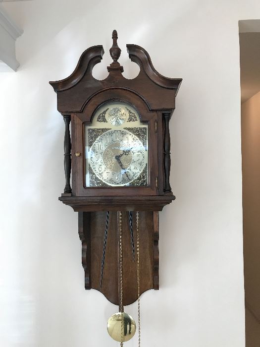 Seth Thomas Plymouth Hollow Wall Clock