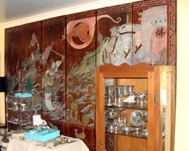 Mu Lan Coromandel Screen, 20th century