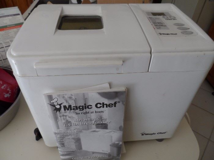 Magic Chef bread machine