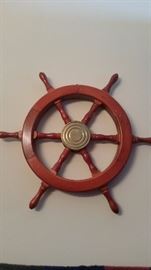 Small ships wheel  about 6-8 inches