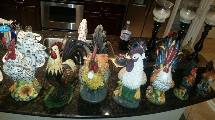 Rooster collection...