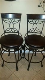 Two beautiful bar stools