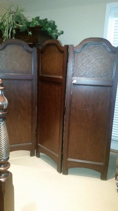 Room divider - very heavy, solid wood
