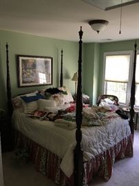 Ethan Allen 4 poster bed