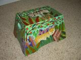 lots of pieces in this sale are hand painted- like this sweet little step stool
