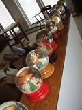 Not one but many dept 56 snow globes!