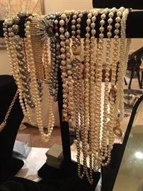 Faux and Cultured Pearls, Honora, etc