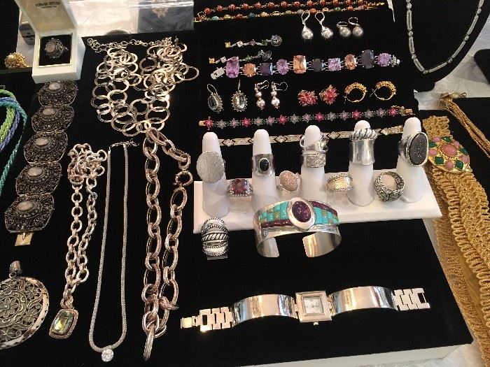 A fraction of the sterling jewelry!