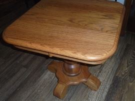 small oak table