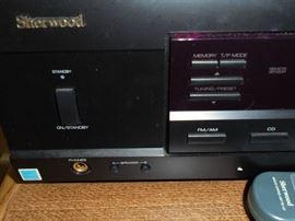 Sherwood am/fm , cd, tape, stereo reciever w/remote