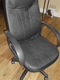 black office chair