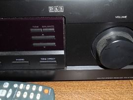 Sherwood am/fm , cd, tape, stereo reciever w/remote