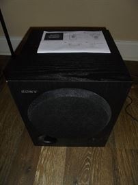 Sony sub woofer speaker 