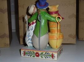 Jim Shore figurines: (with boxes) Caroling Cats