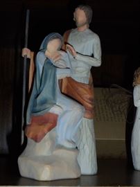 Willow Tree figurines: The Holy Family