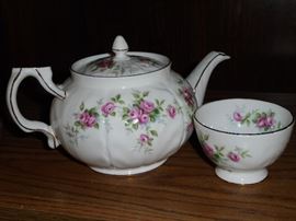 Tea pitcher & cup  Aynsley