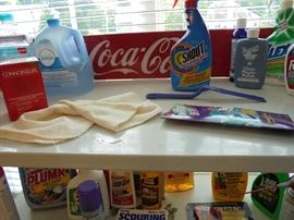 Metal 'Coke' display rack