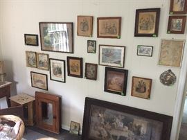 Old prints and artwork
