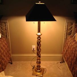 Solid Brass Floor Lamp $ 120.00